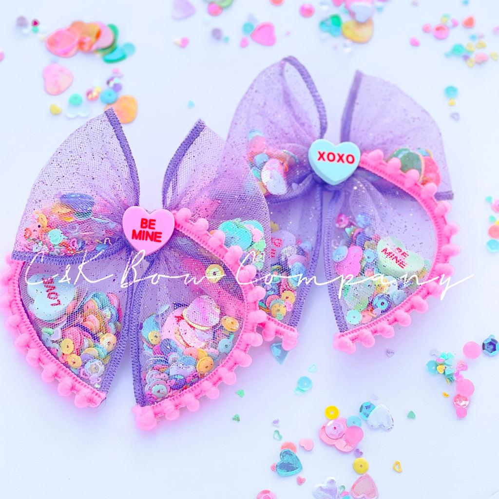 Candy Is Dandy Candy Heart Headband (Blush)